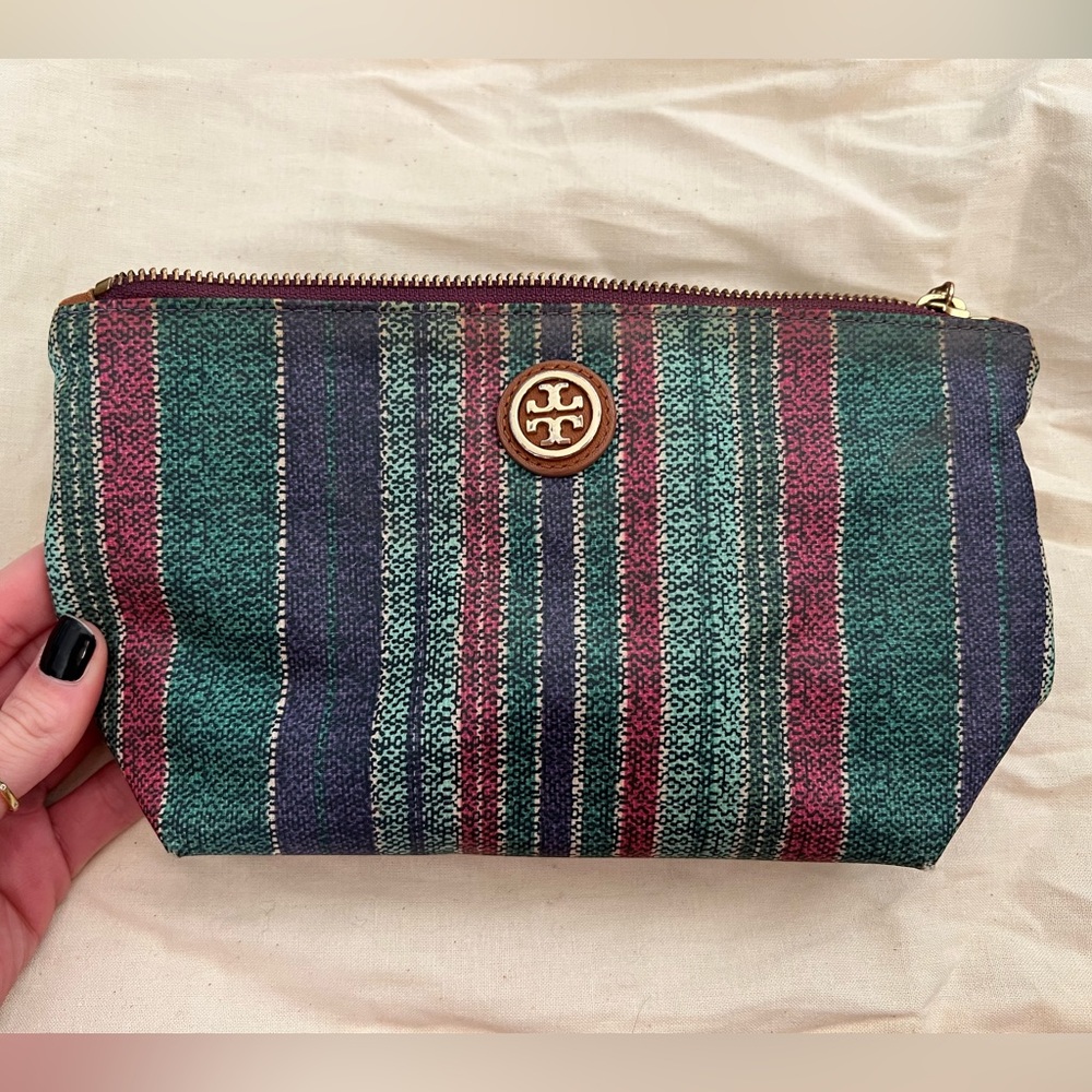 Tory Burch makeup bag
